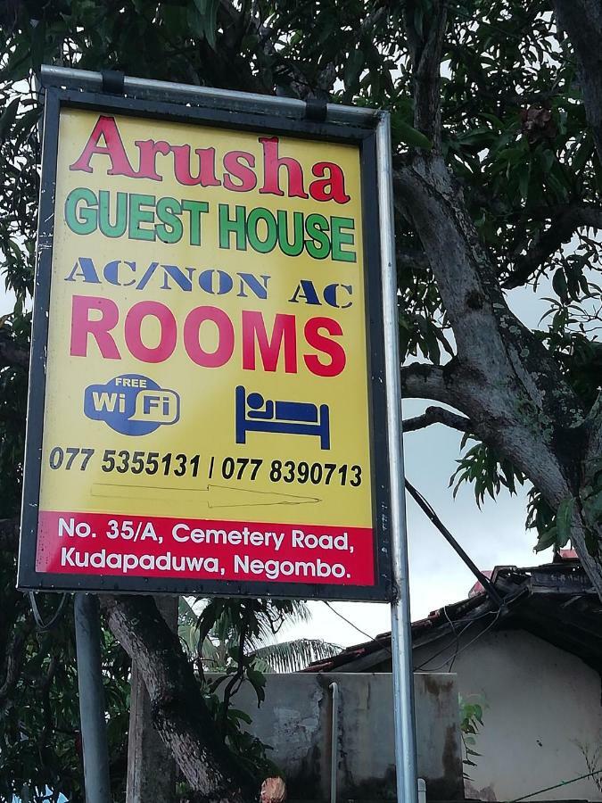 Arusha Guest House Negombo Exterior foto